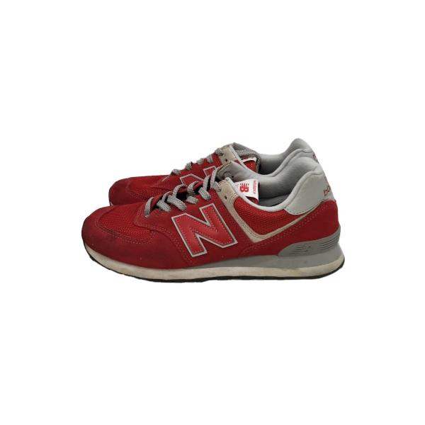 NEW BALANCE◆ニューバランス/ML574/25.5cm/RED