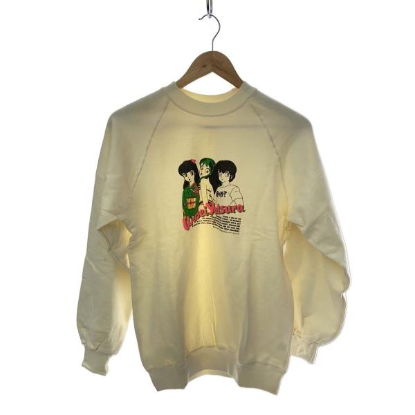 80s〜90s/高橋留美子/うる星やつら/Animec/スウェット/L/コットン/WHT