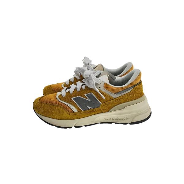 NEW BALANCE◆ローカットスニーカー/23.5cm/YLW/スウェード/U997RCB