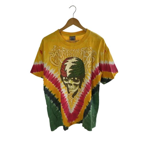 LIQUID BLUE◆GRATEFUL DEAD/Tシャツ/L/コットン/マルチカラー/総柄