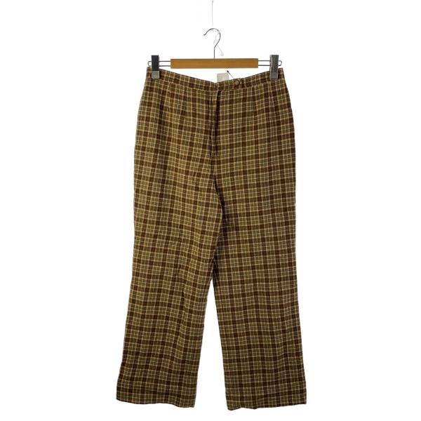 PENDLETON◆ボトム/--/ウール/BRW/チェック