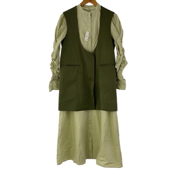 AMERI◆シャツワンピース/M/コットン/02220581010//