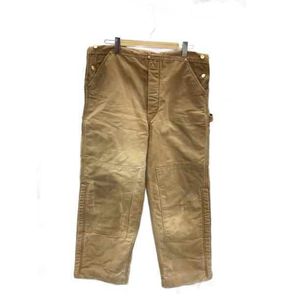 Carhartt◆オーバーオール/80s/40/コットン/BRW