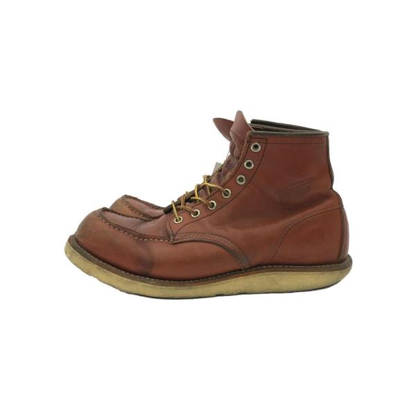 RED WING◆レースアップブーツ/US8.5/BRW/レザー/8875