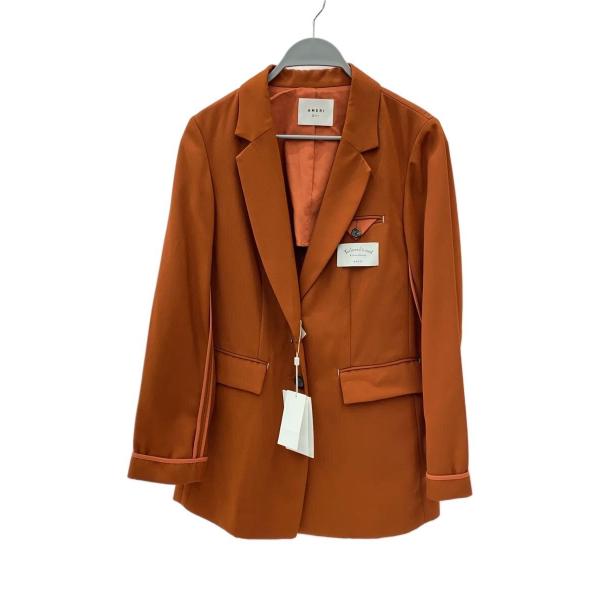 AMERI◆ジャケット/S/ポリエステル/ORN/無地/01020650010