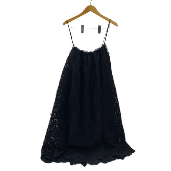 AMERI◆キャミワンピース/M/ナイロン/BLK/02410590900