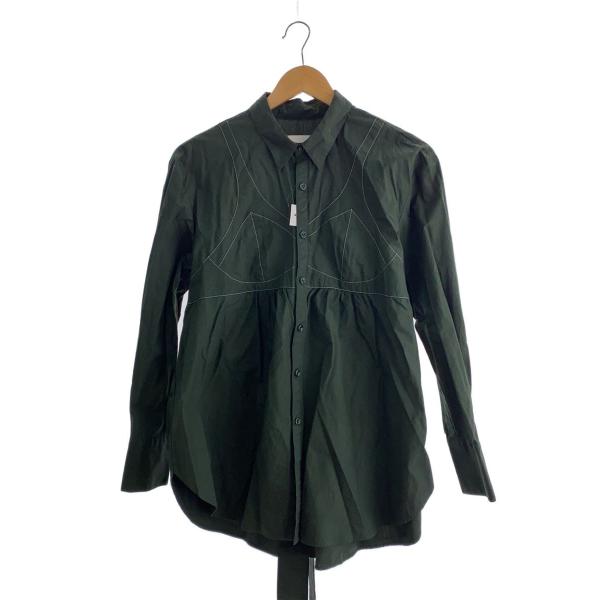 AMERI◆BUSTIER INTEGRATED SHIRTS/FREE/コットン/GRN/0192...