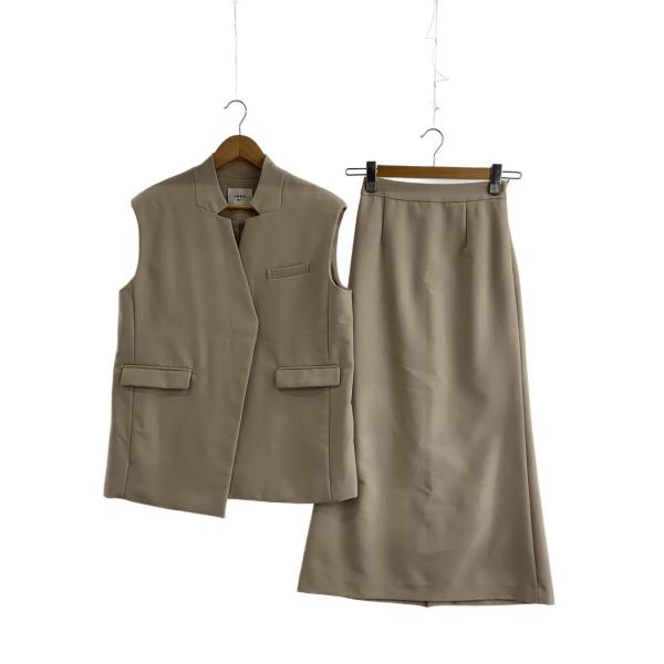 AMERI◆OTONA WRAP VEST SET UP/S/ポリエステル/IVO/02110551...