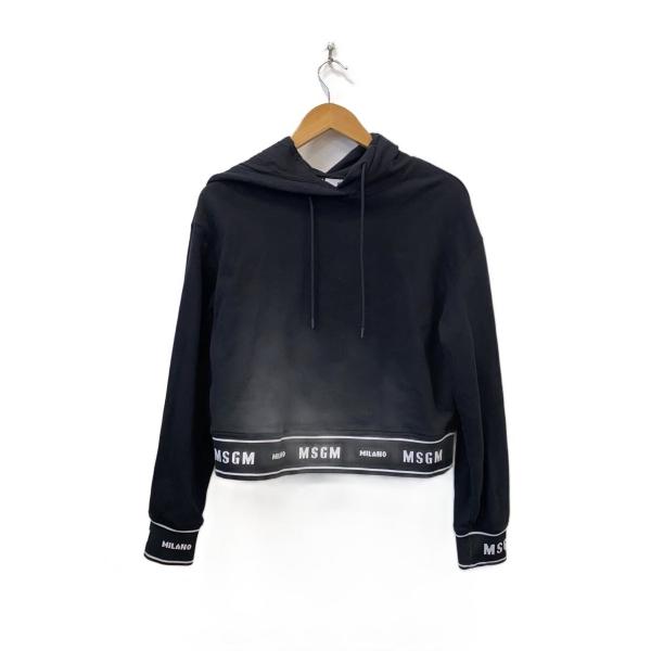 MSGM◆パーカー/XS/コットン/BLK/無地/2941mdm183