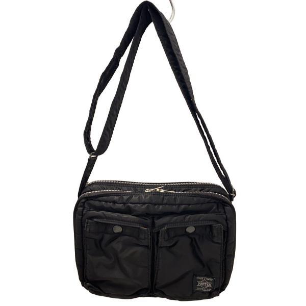 PORTER◆ショルダーバッグ/ナイロン/BLK/622-68809//