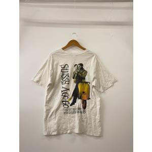 STUSSY◆Tシャツ/L/コットン/WHT//の詳細画像1