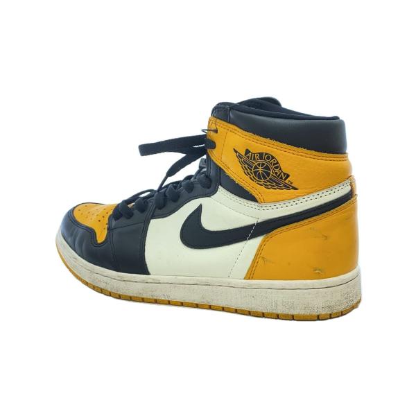 NIKE◆ハイカットスニーカー/27.5cm/YLW/555088-711