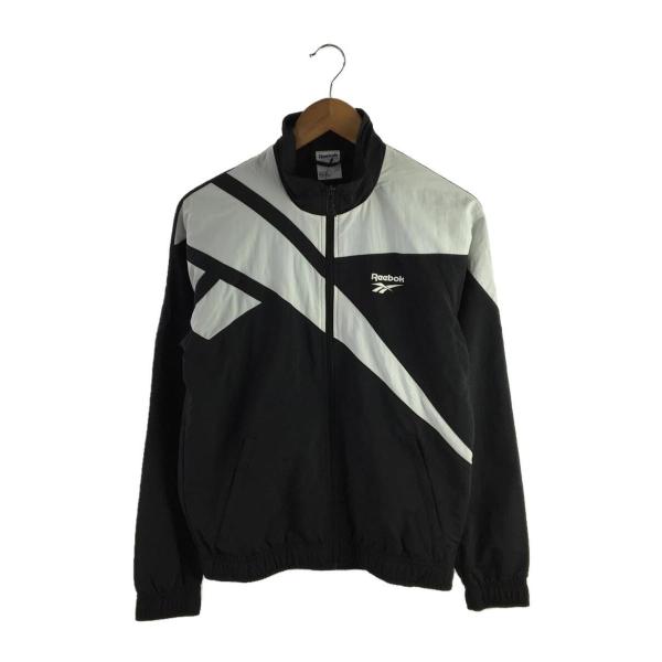 Reebok◆LF VECTOR TRACK TOP/ナイロンジャケット/S/ナイロン/BLK/BK...