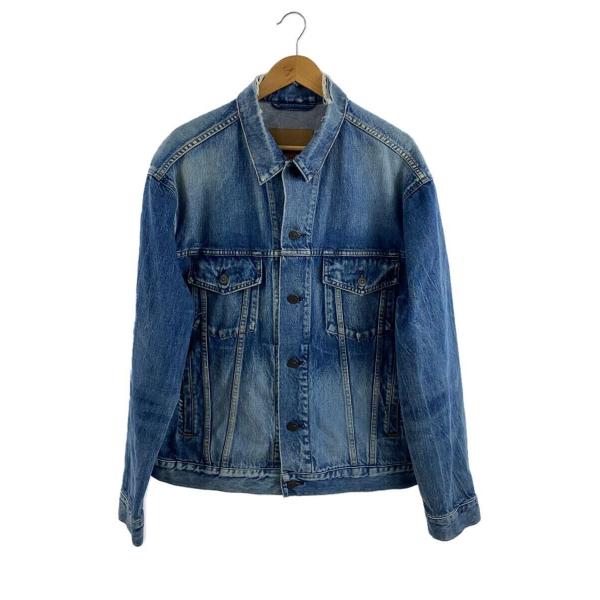 BALENCIAGA◆17AW/Swing Denim Jacket/Gジャン/38/ツイード/ID...