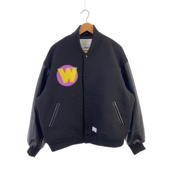 WTAPS◆BC/JACKET/WOPL. MELTON. SYNTHETIC/3/ウール/BLK/...