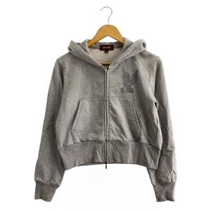 MASU◆ジップパーカー/44/コットン/GRY///