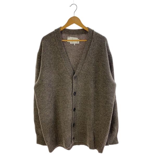 Maison Margiela◆カーディガン(厚手)/L/ウール/BRW/S50HP0016 M13...