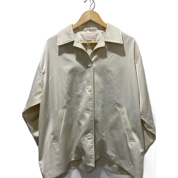 aere/VINTAGE SATIN COAT/コート/36/ポリエステル/WHT//