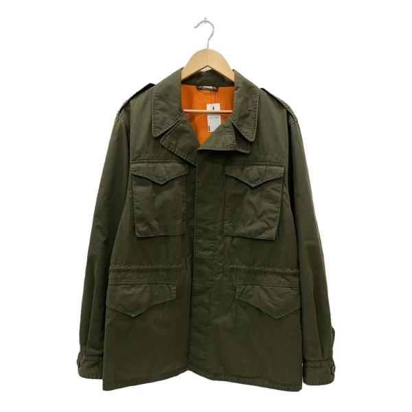 GUCCI◆ミリタリージャケット/50/コットン/KHK/475041 XD714