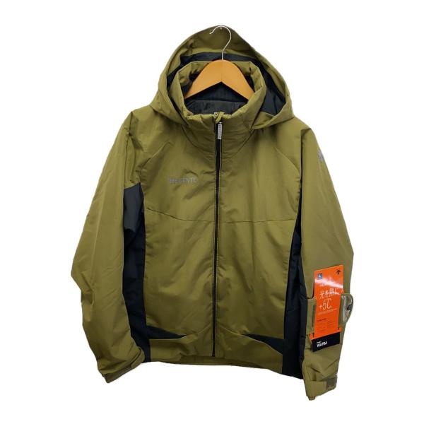 DESCENTE◆マウンテンパーカ/L/ポリエステル/KHK/DWMUJH72XT