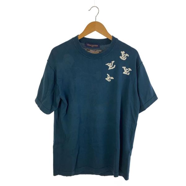 LOUIS VUITTON◆ニット・セーター(薄手)/M/コットン/GRN/RM222V JS5 H...