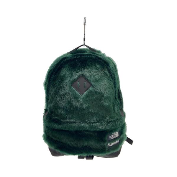 Supreme◆×TNF 20AW Faux Fur Backpack/リュック/GRN