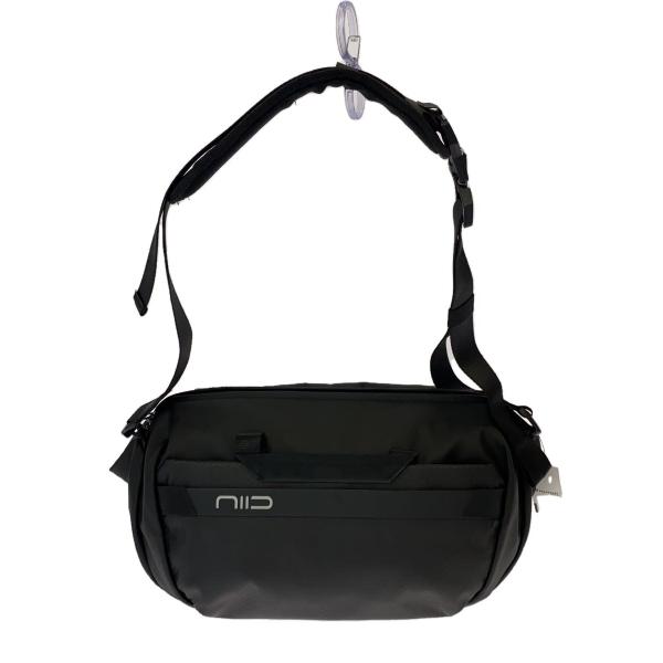 NIID◆CACHE LITE/ショルダーバッグ/BLK/2WAY