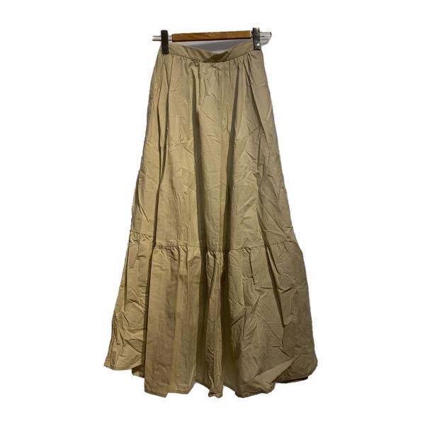 AMERI◆ロングスカート/M/ナイロン/IVO/01410940950