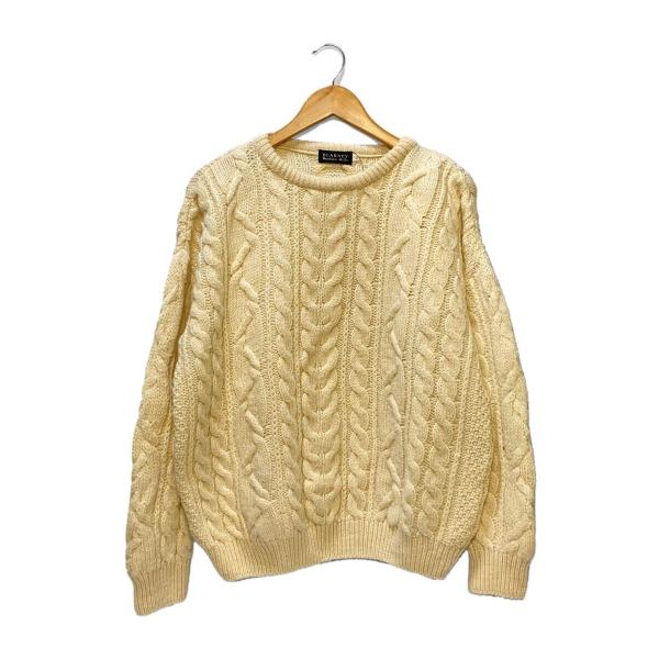 BLARNEY WOOLEN MILLS/ニット・セーター(厚手)/M/ウール/IVO/フィッシャー...