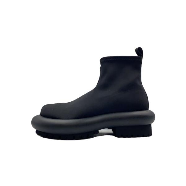ENFOLD◆TUBE-SOLE BOOTS/36/BLK/300ga255-0960//