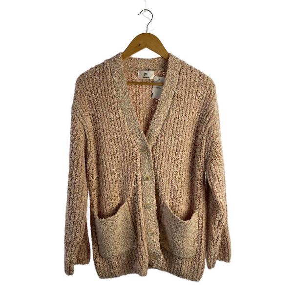 1er Arrondissement◆ラメループヤーンカーディガン(厚手)/--/コットン/PNK/...