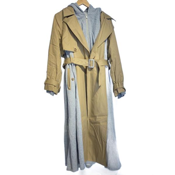 AMERI◆トレンチコート/M/コットン/BEG/01020720200