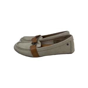 UGG australia◆ローファー/23.5cm/WHT/スウェード