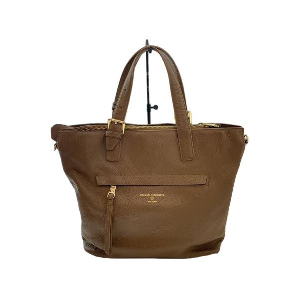 TOPKAPI◆トートバッグ/レザー/ブラウン