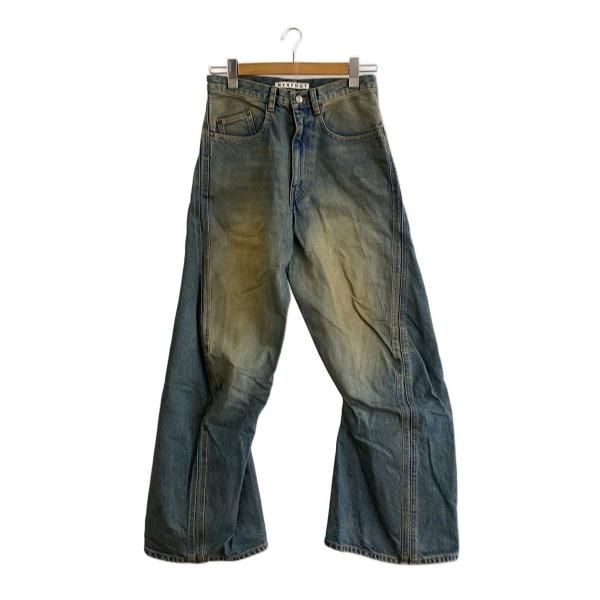 NVRFRGT◆ボトム/1/コットン/BLU/NF241P08B/3D Twisted Wide L...