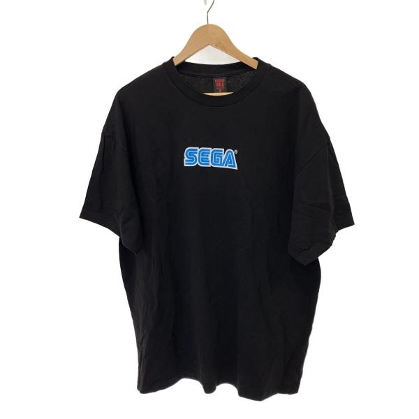 ×SEGA/GEEKS RULE/Tシャツ/--/コットン/BLK/プリント