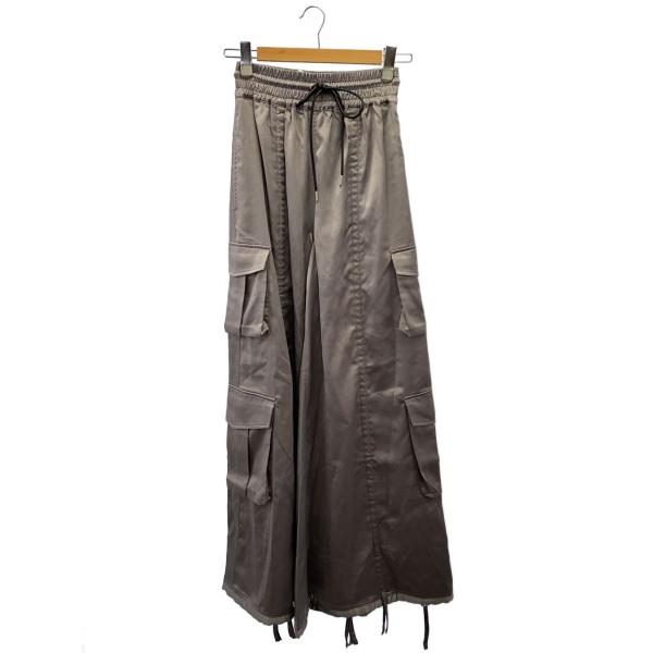 PAMEO POSE◆Variable Length Cargo Trousers/パンツ/F/グレ...