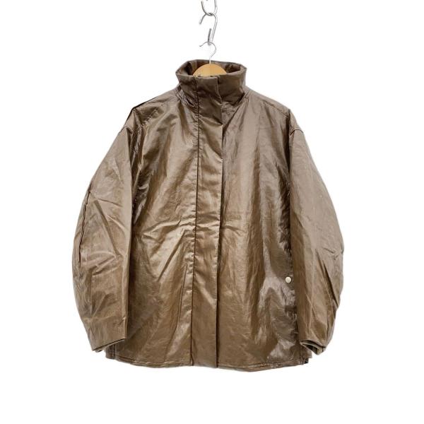 AMERI◆レザージャケット・ブルゾン/S/レザー/BRW/01320690400