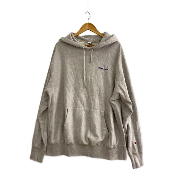 READYMADE◆PIONCHAM SWEAT HOODIE/パーカー/XL/コットン/GRY/R...