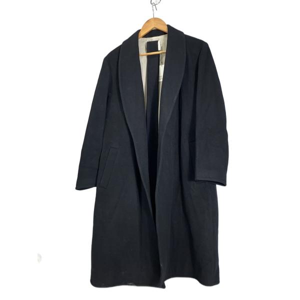SIMPLY COMPLICATED◆コート/1/ウール/BLK/23FW6001/SHAWL GO...