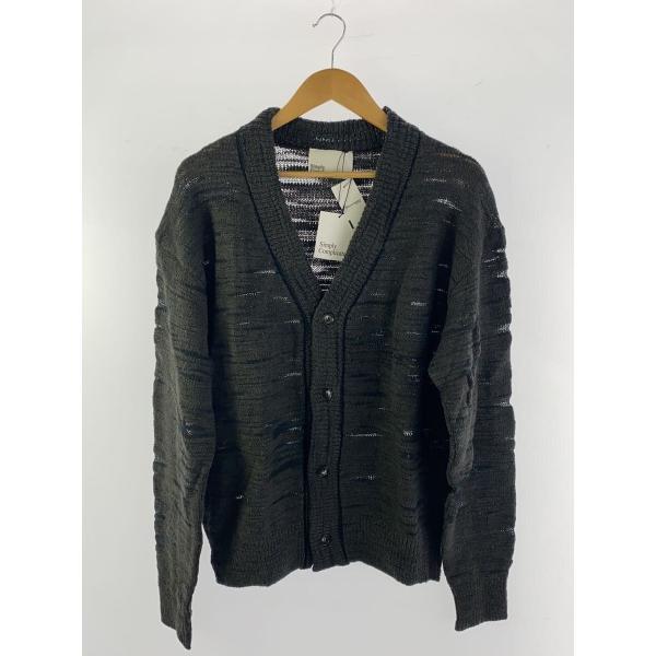 SIMPLY COMPLICATED◆カーディガン(厚手)/2/ウール/GRY/24SS5002MN...
