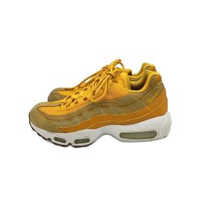 NIKE◆WMNS AIR MAX 95 PRM/ウィメンズエアマックス95プレミアム/イエロー/807443-701/24.
