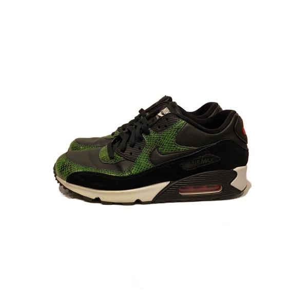 NIKE◆AIR MAX 90 QS GREEN PYTHON/CD0916-001/26.5cm/...