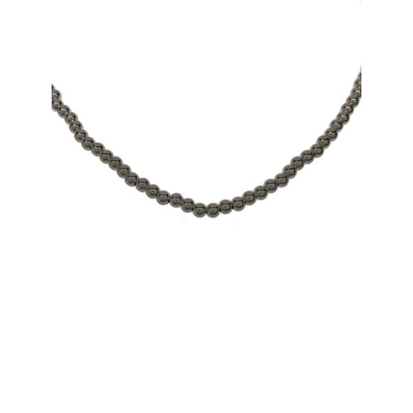 ERICKA NICOLAS BEGAY/NAVAJO PEARL 4mm 50/ネックレス/SV9...