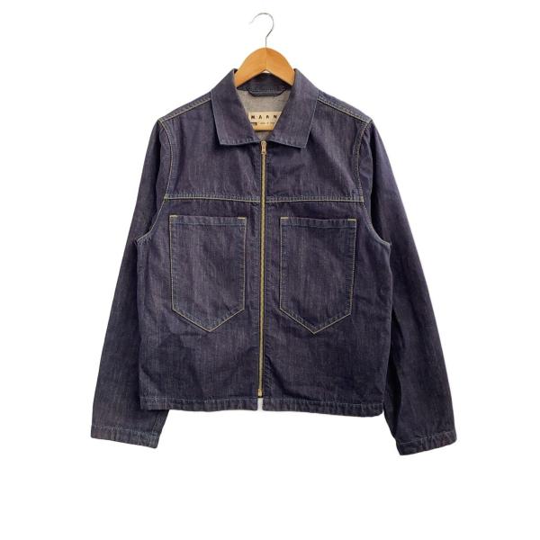 MARNI◆I/18SS/デニムジャケット/48/コットン/IDG/M05AM0090//