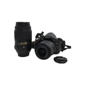 Nikon◆デジタル一眼カメラ D5200 ダブルズームキット [ブラック]
