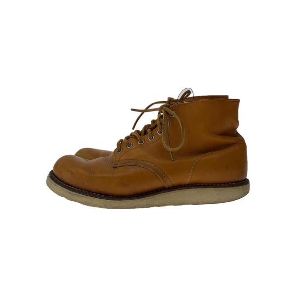 RED WING◆レースアップブーツ/27cm/CML/レザー/9871