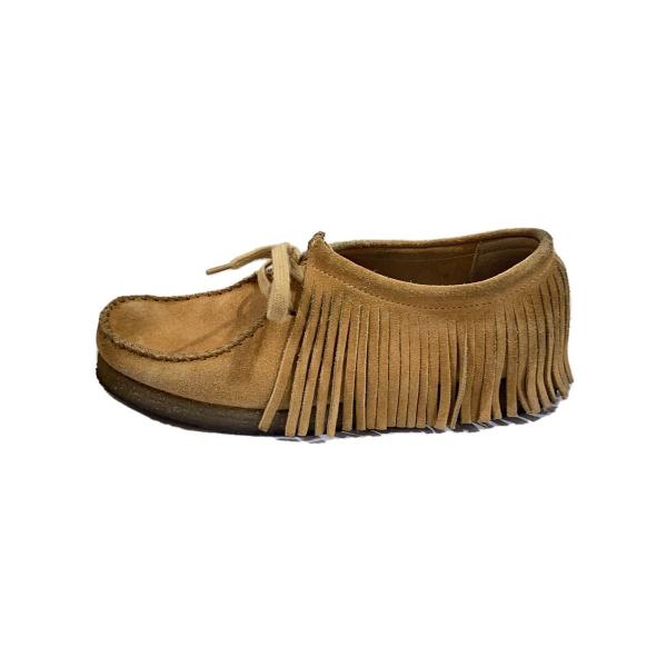 Clarks◆INSCRIRE別注/FRINGE/Wallabee/25.5cm/CML//