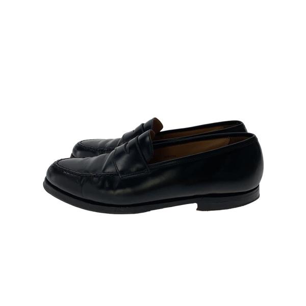 CROCKETT&amp;JONES◆BOSTON/コインローファー/ローファー/US8.5/BLK/283...