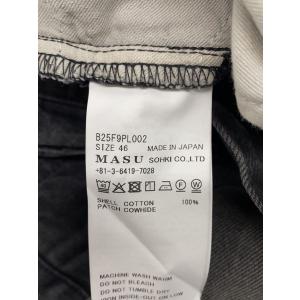 MASU◆ボトム/46/コットン/GRY/b2...の詳細画像4